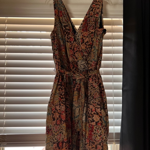 Tommy Hilfiger Red and Black Floral Dress - Picture 3 of 6